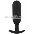 Анальная пробка Black Velvets Anal Trainer Large, черная - Фото №1