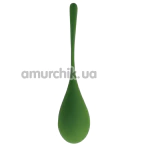 Вагінальна кулька Sweet Em Velvet Lure Kegel Ball, зелена - Фото №1