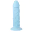Страпон Adam & Eve Silicone Strap-on System, блакитний - Фото №6