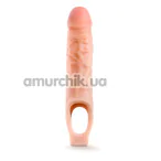 Насадка на пенис Performance 9 Cock Sheath Penis Extender, телесная - Фото №1