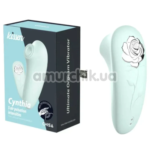 Симулятор орального сексу для жінок Kissen Cynthia, блакитний