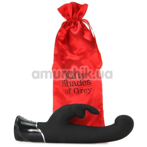 Вібратор Fifty Shades of Grey Greedy Girl, чорний