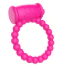 Виброкольцо для члена Hision Beads Ring, розовое - Фото №3