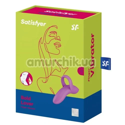Вібратор на палець Satisfyer Bold Lover, розовый