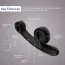 Вібратор для клітора і точки G Snail Vibe Curve, черний - Фото №12