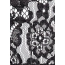 Маска Ouch! Black & White Lace Mask, черная - Фото №4