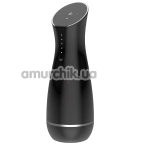 Мастурбатор з вібрацією і підігрівом Men's Play Vacuum Male Masturbator B6, чорний - Фото №1