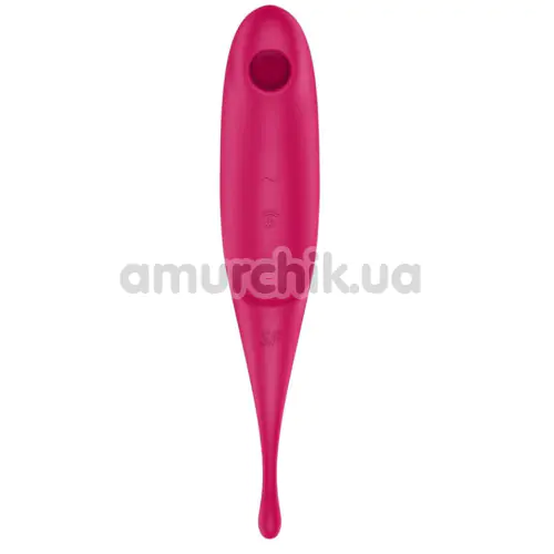 Симулятор орального секса для женщин с вибрацией Satisfyer Twirling Pro, розовый - Фото №1