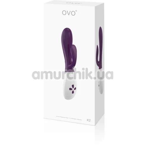 Вібратор OVO K2, фіолетовий