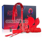Бондажний набір Loveboxxx Secret Pleasure Chest Crimson Dream, червоний - Фото №1