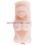 Мастурбатор Body with Boobs BM-009053N, тілесний - Фото №1