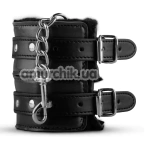 Фиксаторы для ног Loveshop Whipped, черные - Фото №1