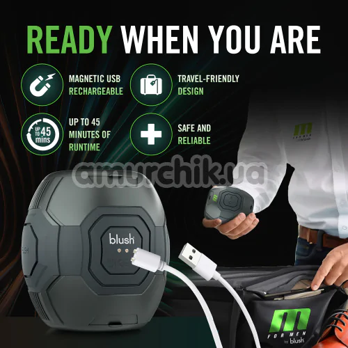 Мастурбатор M for Men Dome X, черный