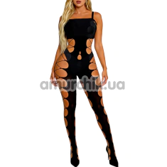 Комбинезон Star Night Hollow Out Sexy Bodystocking, черный - Фото №1