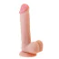 Фалоімітатор S Pleasures Don Jon Hyper-Realistic Silicone 9, тілесний - Фото №1