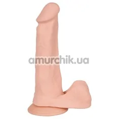 Фаллоимитатор Real Dick Medium, телесный - Фото №1