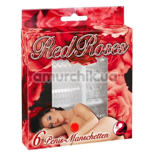 Набор насадок Red Roses, 6 шт