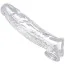 Насадка на пенис Size Matters Realistic Clear Penis Enhancer, прозрачная - Фото №1