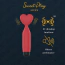 Клиторальный вибратор Sweet Play Mini Heart Vibrator A14, красный - Фото №13