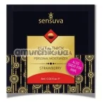Лубрикант Sensuva Ultra-Thick Hybrid Formula Strawberry - клубника, 6 мл - Фото №1