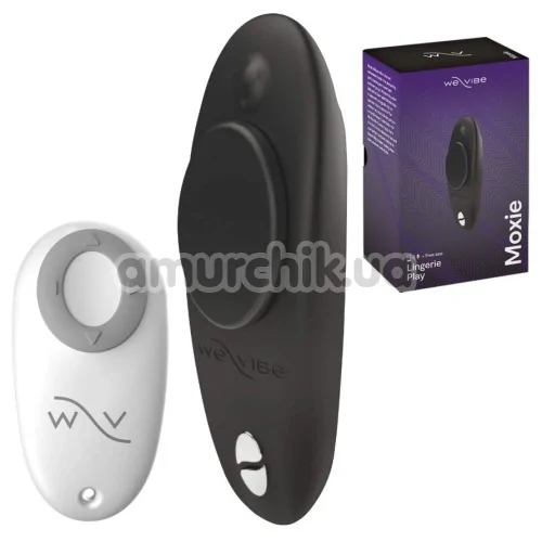 Кліторальний вібратор We-Vibe Moxie (ві вайб моксі чорний)