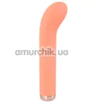 Вібратор для точки G Peachy Mini G-Spot Vibrator, помаранчевий - Фото №1