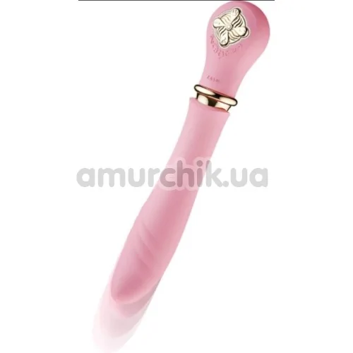 Вибратор с подогревом Zalo Desire Pre-Heating Thruster, розовый