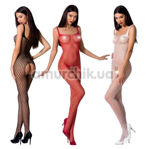 Комбинезон Passion Free Your Senses BS071, черный