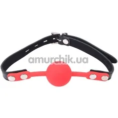 Кляп Lover Ball Gag, красный - Фото №1