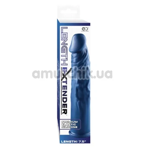 Насадка на пеніс Length Extender 7.5 170153, синя