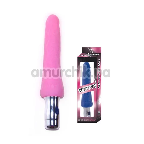 Вібратор Sextoys, рожевий