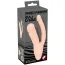 Подвійний вібратор Double Pleasure Vibe Silicone, тілесний - Фото №6