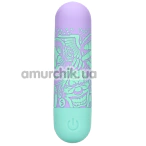 Кліторальний вібратор Shots S-Line Sweet Vibrating Pussy Bullets Lip Off Some Steam, бузковий - Фото №1