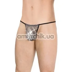 Труси-стрінги чоловічі Mens Thongs 4531, леопардові - Фото №1