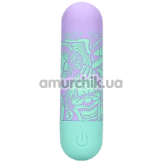 Кліторальний вібратор Shots S-Line Sweet Vibrating Pussy Bullets Lip Off Some Steam, бузковий - Фото №1