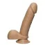Фаллоимитатор The D Perfect D 7 Inch With Balls, телесный - Фото №1
