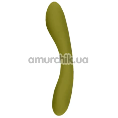 Вибратор для точки G Sweet Em Velvet Lure Deep Flow, зеленый - Фото №1