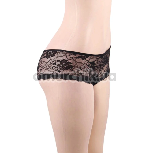 Трусики Star Night Lacing Shorts, чорні