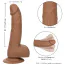 Фалоімітатор Silicone Studs 6, коричневий - Фото №13