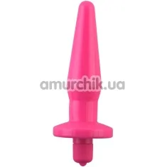 Анальная пробка с вибрацией Popo Pleasure 731316, розовая - Фото №1