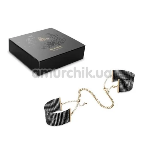 Наручники Bijoux Indiscrets Desir Metallique Handcuffs, чорні