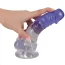 Фаллоимитатор Crystal Clear Dildo With Balls - Фото №6
