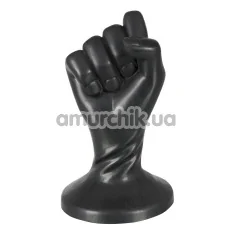 Анальна пробка Fist Plug, чорна - Фото №1