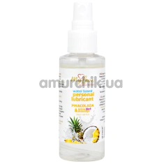 Масажний лубрикант MyLove Aroma Series Personal Lubricant 2in1 Pina Colada - піна колада, 50 мл - Фото №1