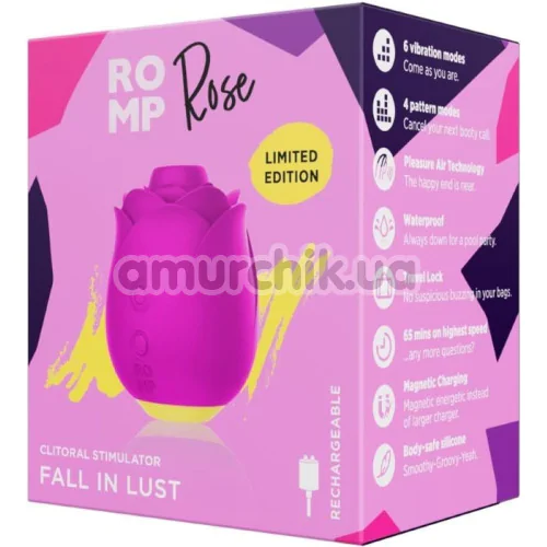 Симулятор орального секса для женщин Romp Rose, фиолетовый