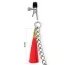 Зажимы для сосков LoveToy Bondage Fetish Nipple Clit Tassel Clamp With Chain, красные - Фото №4