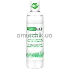 Массажный лубрикант Waterglide 2:1 Massage Gel & Aloe Vera Lubricant, 300 мл - Фото №1