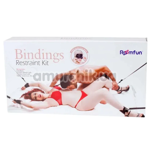 Бондажный набор Roomfun Bindings Restraint Kit, черный