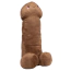 М'яка іграшка Shots S-Line Penis Plushie 60 см, коричнева - Фото №2