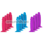 Набір фалоімітаторів Addiction Silly Willy, різнокольоровий - Фото №1